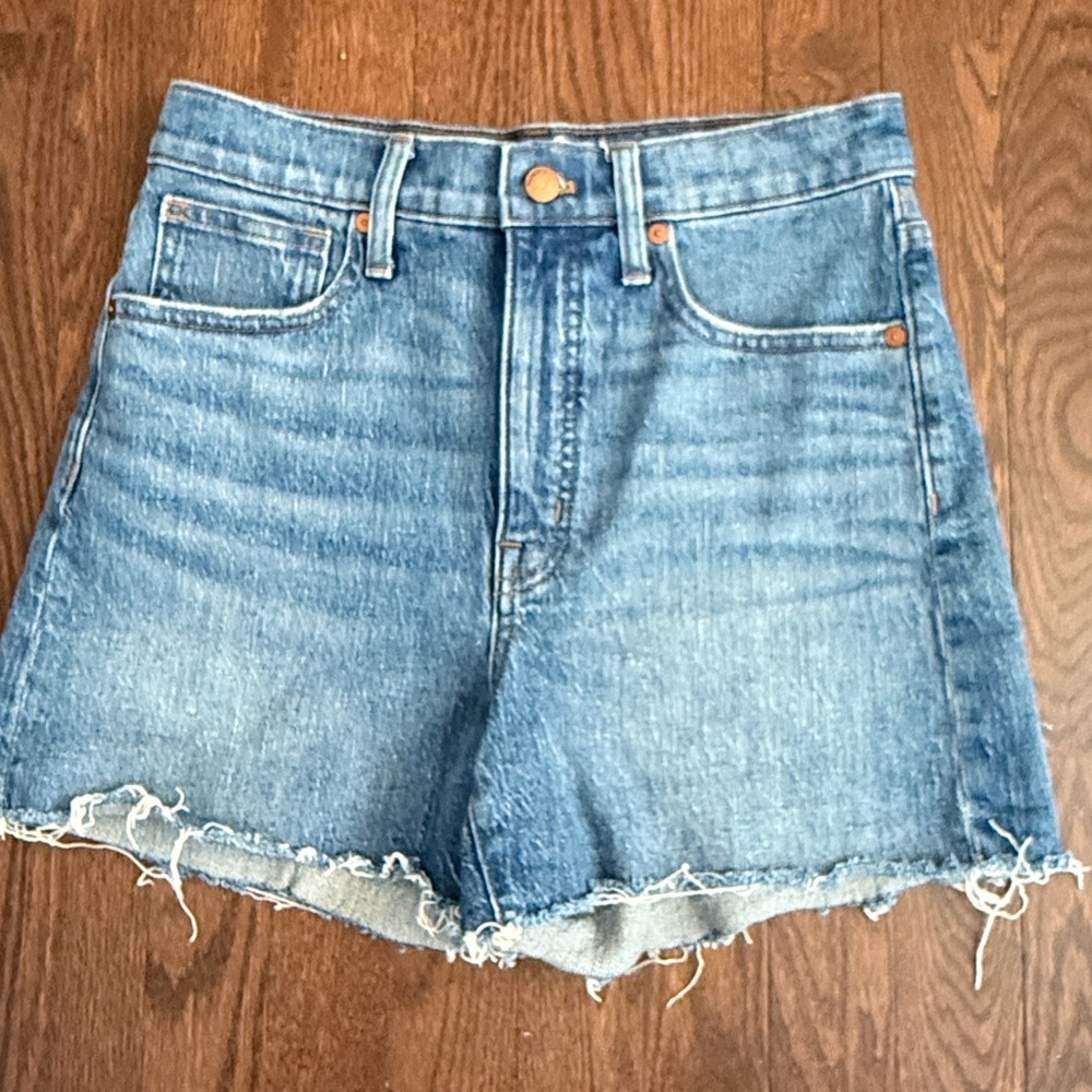 Madewell High-Rise Denim Shorts